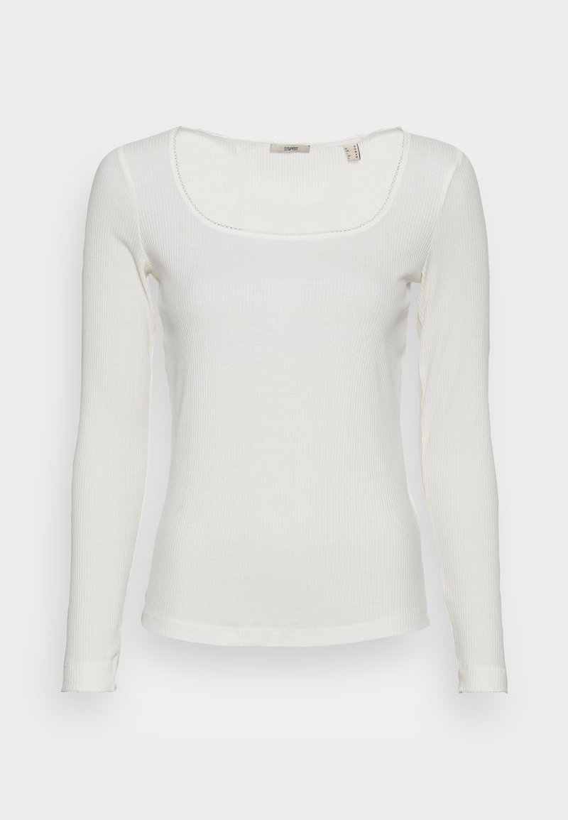 Esprit NECK Tshirt à manches longues off white/écru ZALANDO.FR