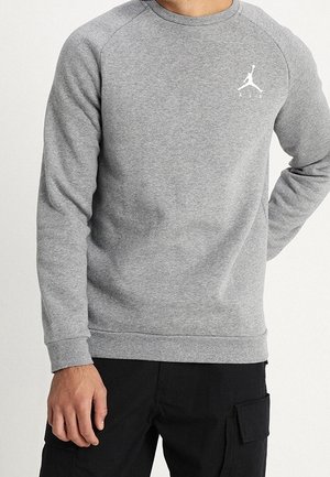 Sweater - mottled dark grey