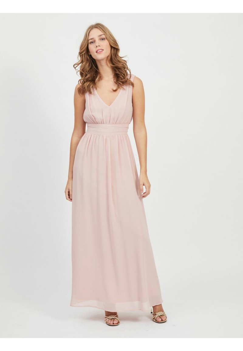 Vila Vimilina Long Dress Spolecenske Saty Pale Mauve Svetle Fialova Zalando Cz 