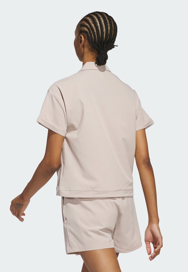 GO-TO SHORT SLEEVE LAYER - Polo shirt - taupe3
