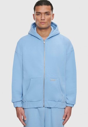 Zip-up sweatshirt - washedblue