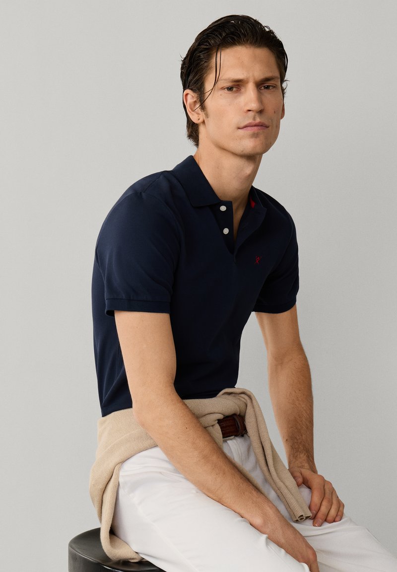 Hackett London SOLID NATTE - Cravate - dark green/vert foncé
