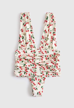 Guess, EINTEILIGER BEDRUCKTER BADEANZUG - Maillot de bain - mehrfarbig weiß