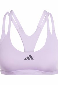 Sportovní podprsenky s lehkou oporou - powder plum