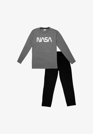 United Labels, NASA SET LANGARM - Pyjamas - grau schwarz