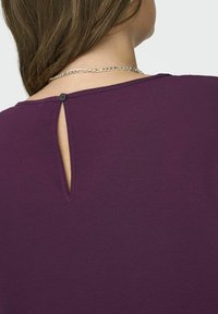 ONLY Carmakoma CARVICA S/S - Bluse - winetasting