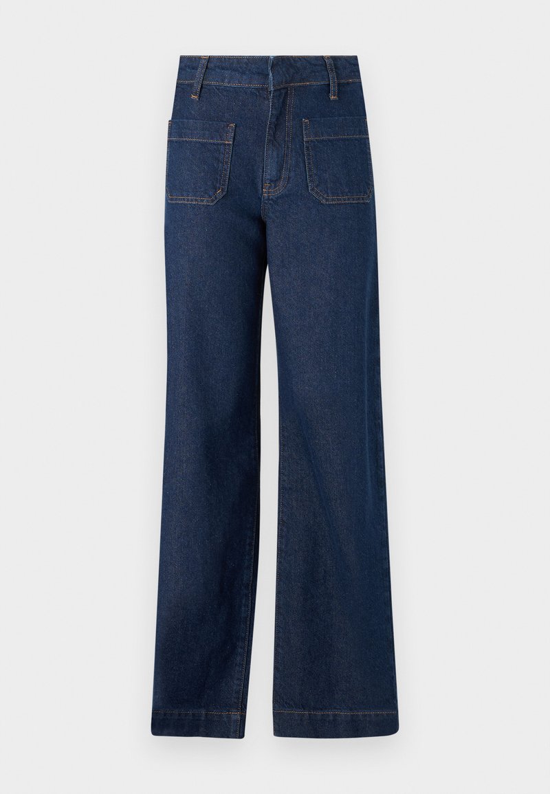 Object Relaxed fit jeans donkerblauw denim Object Relaxed fit jeans donkerblauw denim