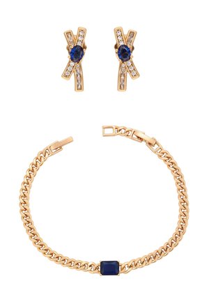 SET - Oorbellen - rose gold-coloured navy