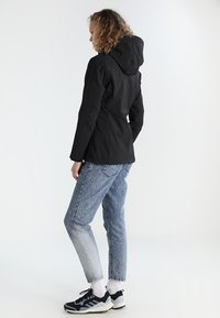 CMP WOMAN JACKET ZIP HOOD - Soft shell jacket - black