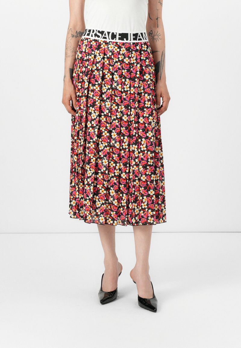 Versace Jeans Couture Plooirok rood Versace Jeans Couture Plooirok rood