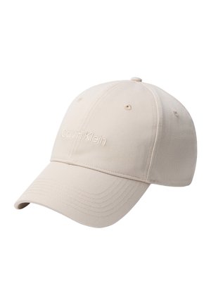 Calvin Klein LOGO EMBROIDERY BASEBALL - Nokkmüts - stony beige
