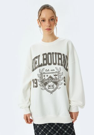Sweatshirt - beige