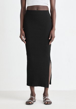 Selected Femme SLFANNA ANKLE SKIRT - Bleistiftrock - black