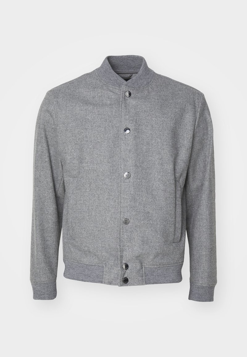 Lardini Veste Bomber à Fermeture Zippée | Gris | FR Lardini Veste Bomber à Fermeture Zippée | Gris | FR