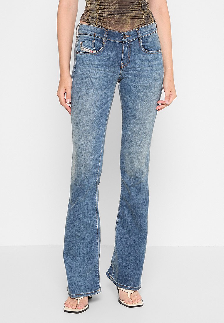 Diesel Flared Jeans blauw