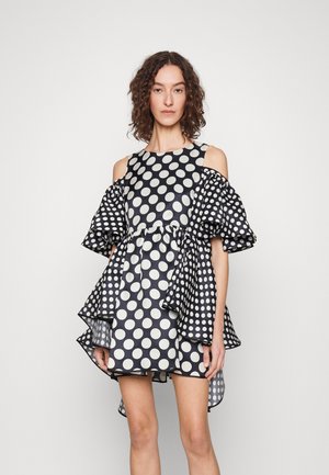 Dice Kayek DRESS - Cocktail φόρεμα / Φόρεμα για πάρτι - big white dots