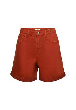 Denimshorts - dark brown