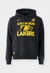 NBA LOS ANGELES LAKERS HOODY - Roupa de discoteca - black/amarillo