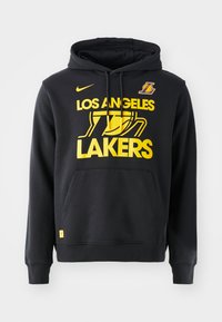 NBA LOS ANGELES LAKERS HOODY - Klubové oblečení - black/amarillo