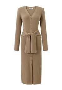FRNCH MARGAUX - Robe pull - camel