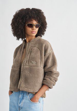 EXTREME JACKET - Flísová bunda - mocha brown