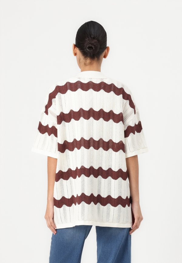 ALANA OVERSIZED KNITTED SHIRT - Button-down blouse3