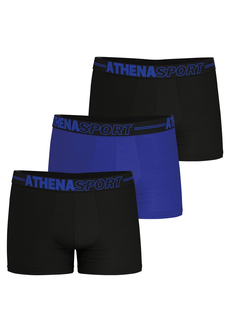 Athena 3 PACK - Boxers - noir/bleu/noir