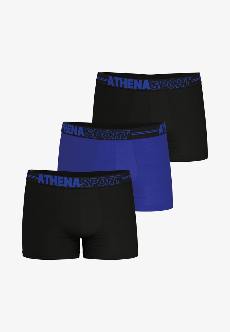 Athena 3 PACK - Boxers - noir/bleu/noir