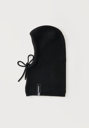 Karl Lagerfeld Jeans, KLJ KNITTED HOODIE - Balaclava - black