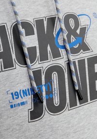 Jack & Jones Felpa con cappuccio - light grey