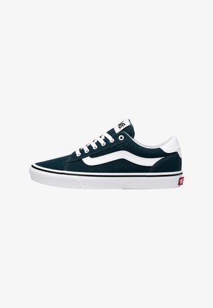 Vans, BROOKLYN LS - Trainers - suede canvas mystic moss