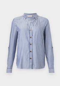 Unselected, medium blue/bright white