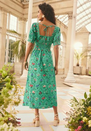 Love & Roses, Päevakleit - bright green floral
