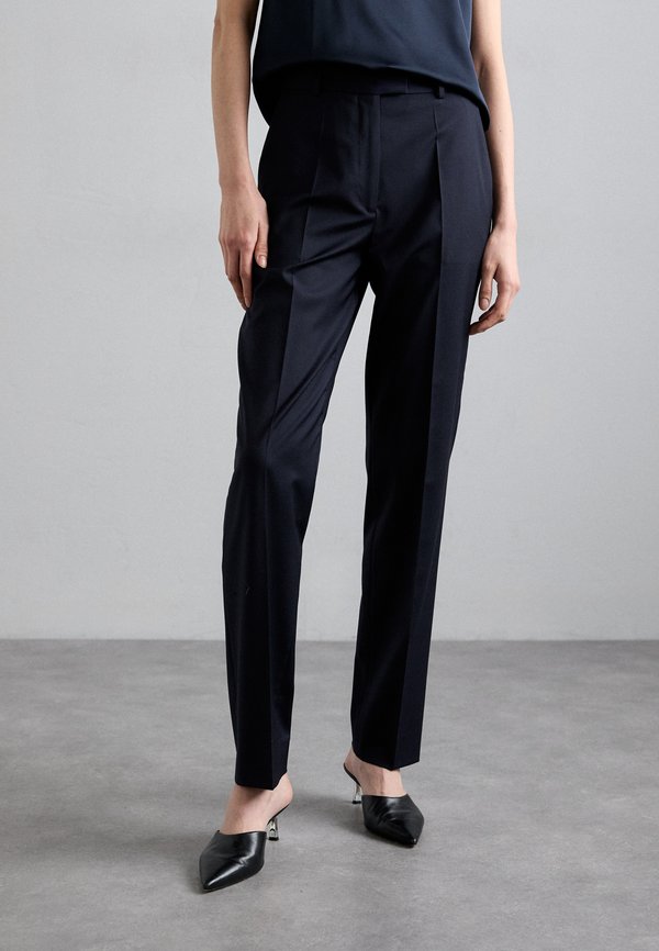 ELLER - Trousers - dark ink