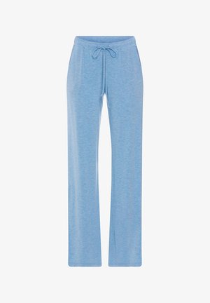 Hanro, NATURAL ELEGANCE - Pantalón de pijama - bluebird melange