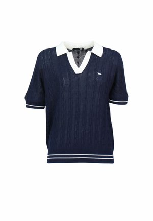 Harmont & Blaine, POLO MEZZA MANICA - Polo - blu scuro