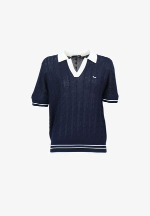 Harmont & Blaine, POLO MEZZA MANICA - Polo - blu scuro