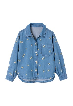 Vertbaudet, VERTBAUDET LANGARM-JEANSHEMD MÄDCHEN - Hemdbluse - jeansblau