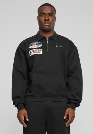 CHEST SIGNATURE PATCH OS - Sweatshirt - black