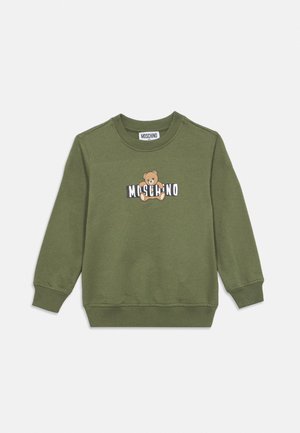 MOSCHINO ADDITION UNISEX - Mikina - olive green
