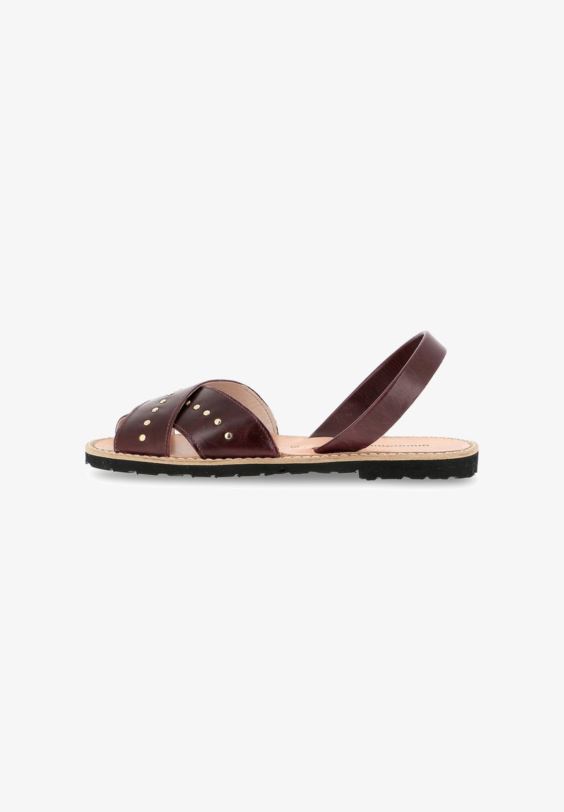 Minorquines AVARCA ROCK UNISEX - Sandales - burgundy
