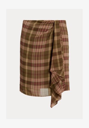 Lauren Ralph Lauren Petite TACUZIO KNEE PENCIL - Bleistiftrock - olive multi