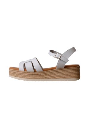 Oh! My Sandals, SANDALES COMPENSÉES  OH MY SANDALS - Alpargatas - blanc