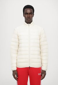 EA7 Emporio Armani TRAIN CORE JACKET - Jachetă cu puf - whitecap gray