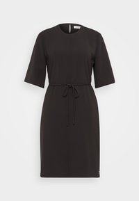 STRUCTURE MINI SHIFT DRESS - Nappali ruha - black