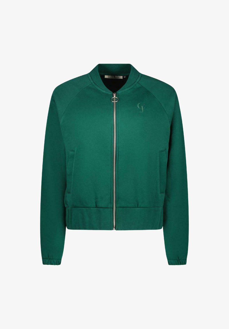 Cars Jeans NICOLETTE - Sweater met rits - green