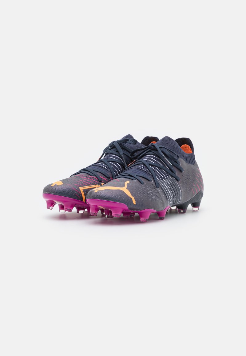 Puma Future 1 2 Fg Ag Moulded Stud Football Boots Parisian Night Neon Citrus Festival Fuchsia Berry Zalando De