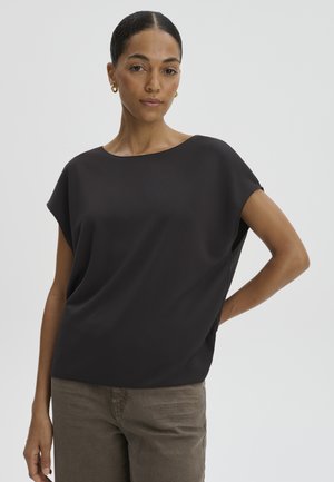 someday., T-Shirt basic - dark truffle