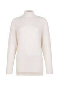 MAXI-MIT ROLLKRAGEN AUS ULTRASOFT - Striktrøje - White