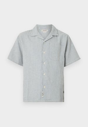 Guess Jeans, GJ BOXY CROPPED CAMP SHIRT - Hemd - sugar paper/white